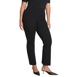 SPANX PerfectFit Ponte Kick Flare Pant Black SPANXsmooth Sz L